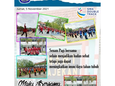 KEGIATAN SENAM PAGI HARI JUMAT