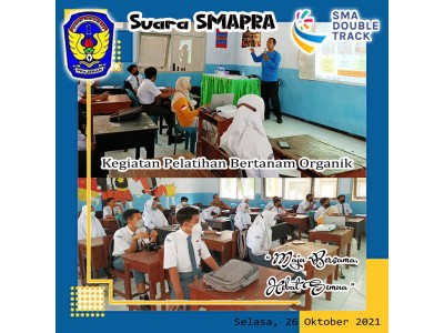 PELATIHAN BERTANAM ORGANIK HARI PERTAMA