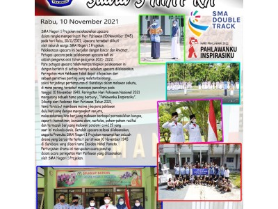 KEGIATAN UPACARA BENDERA PERINGATAN HARI PAHLAWAN